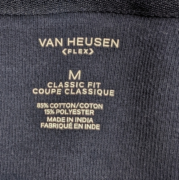 VAN Heusen Flex classic fit 3 button pullover size Medium - Picture 3 of 5